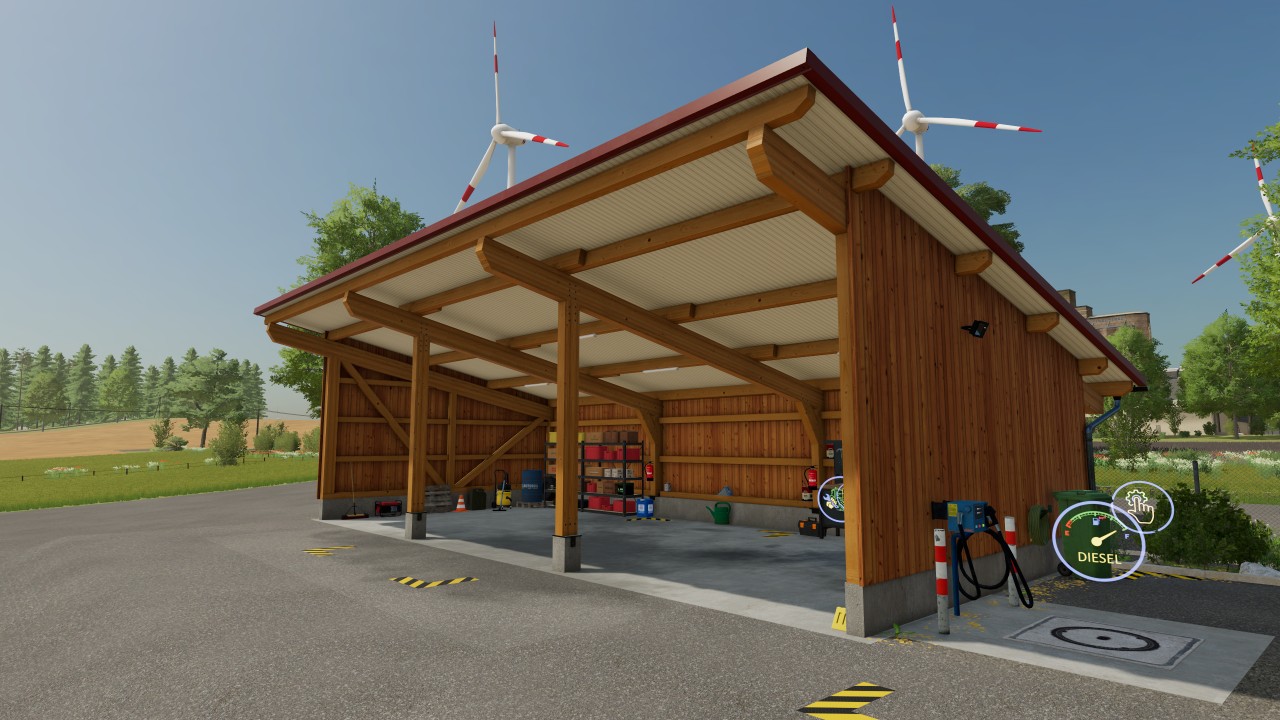 Atelier Garage Nouveau Design FS19 - KingMods