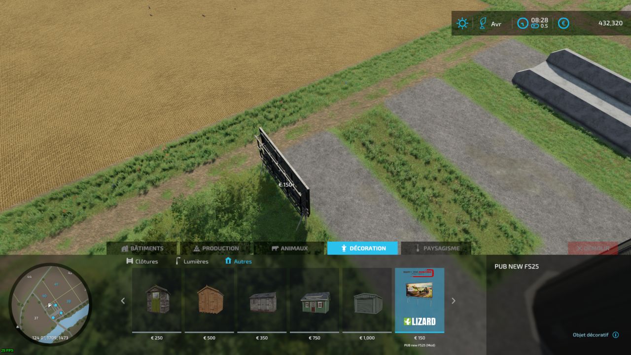 “Farming Simulator 25” billboard