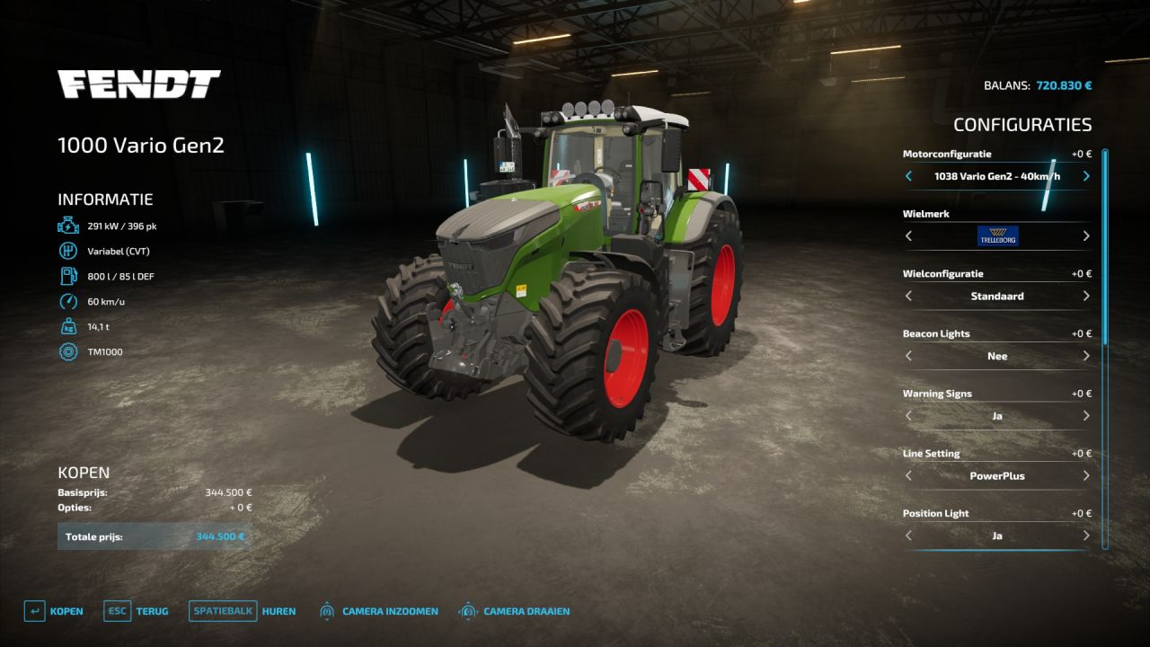 Fendt 1000 Vario Pack