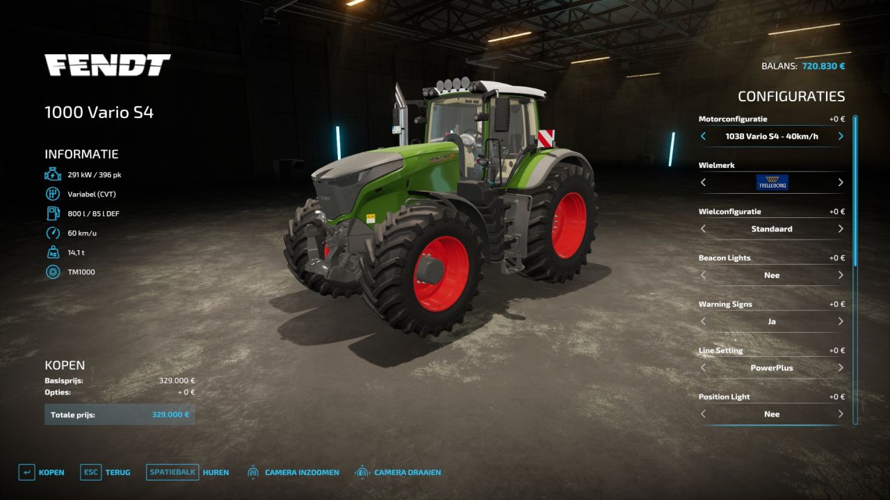 Fendt 1000 Vario Pack