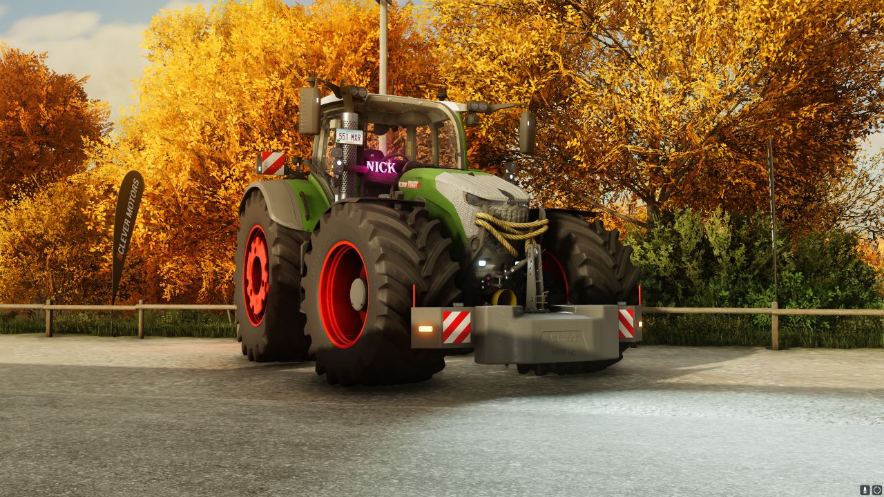 Бампер Fendt 1800 кг