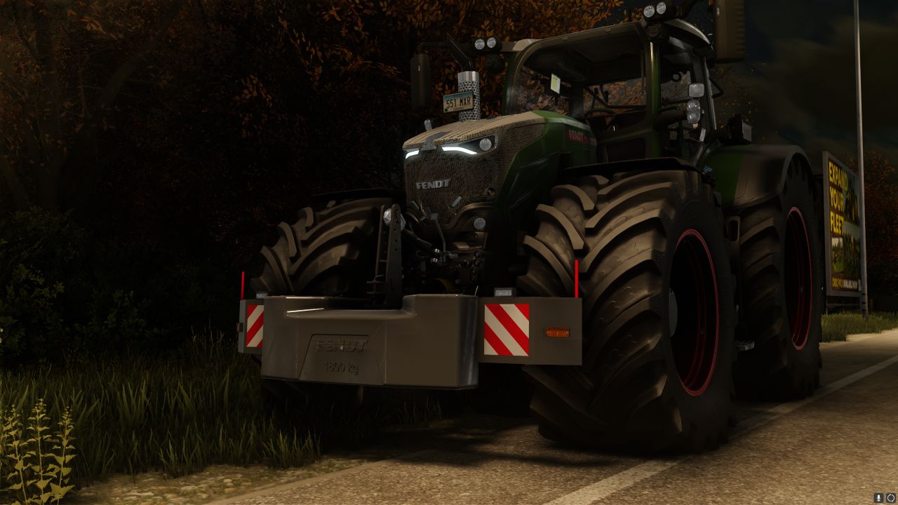 Fendt 1800KG Weight Bumper