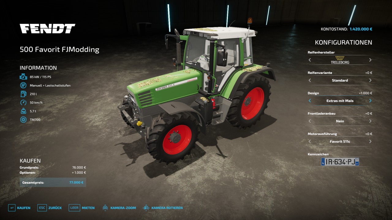 Fendt 500 Favorit