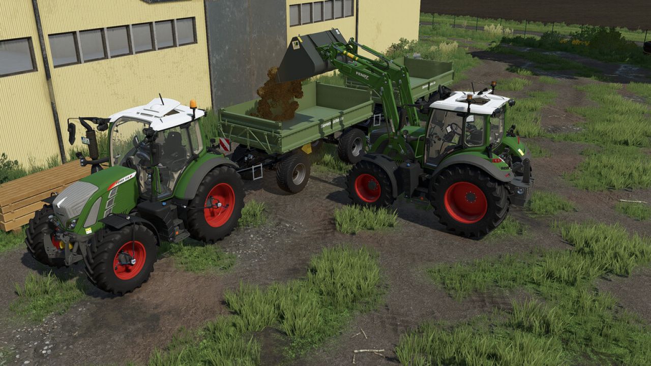 Fendt 500 Vario Series (XML Edit)