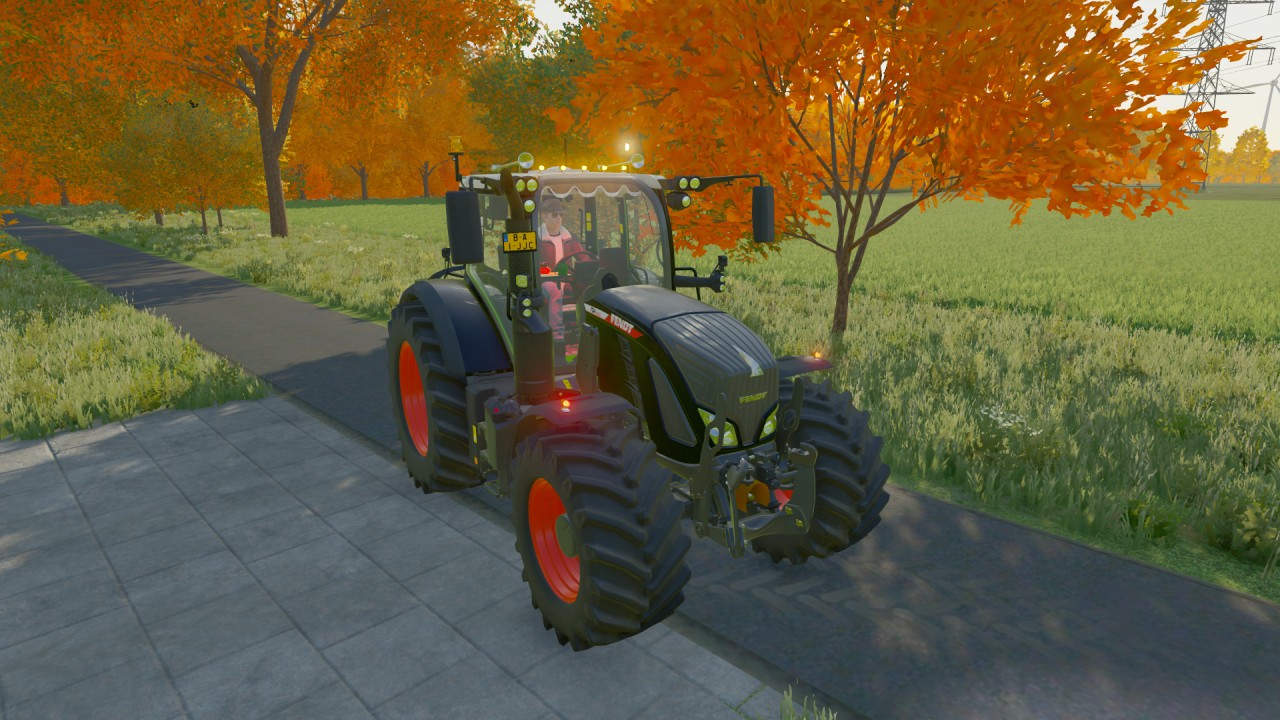 Fendt 700 black beaty