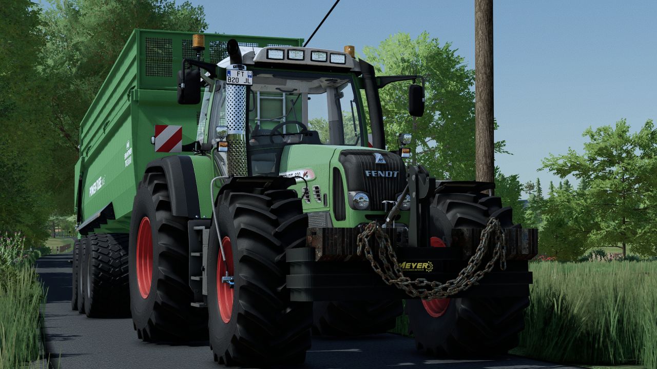 Fendt 700/800 TMS Vario (Tire Pressure) FS22 KingMods