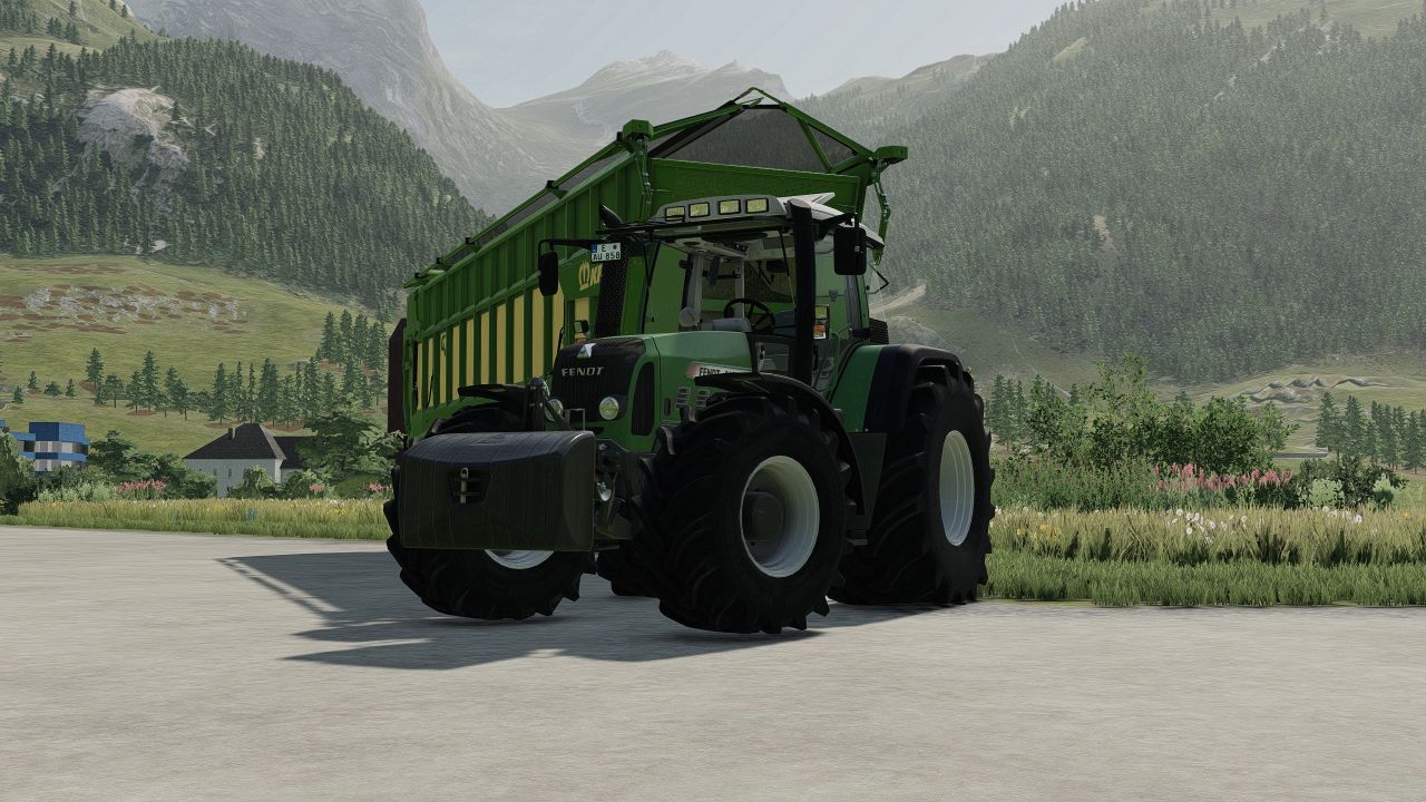 Fendt 700/800 TMS Vario (Tire Pressure) LS22 KingMods