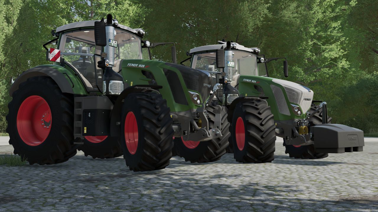 Fendt 822-828 S4 (40-60кмч) Реалистичная физика