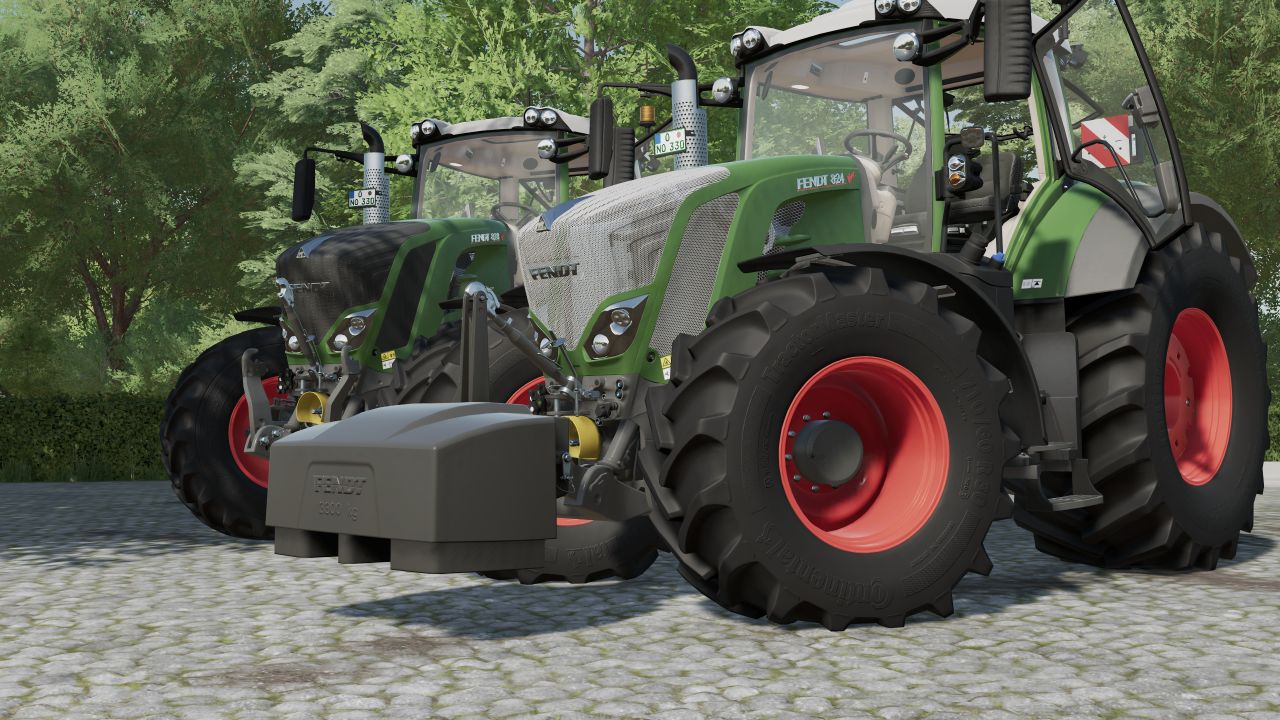 Fendt 822-828 S4 (40-60кмч) Реалистичная физика