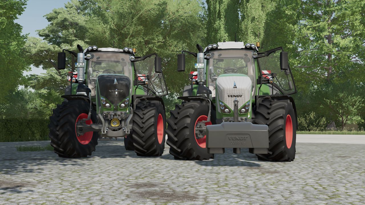 Fendt 822-828 S4 (40-60km´h) Physique réaliste