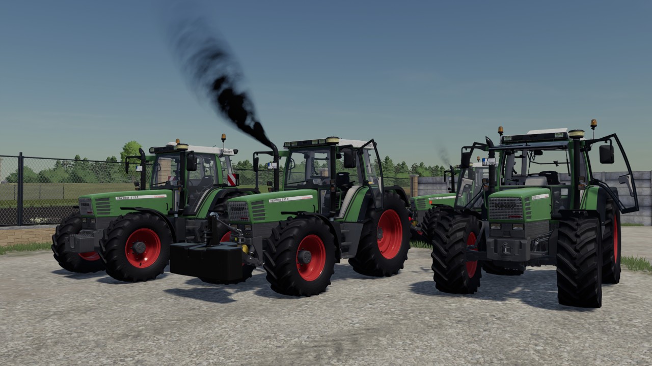 Fendt Favorit 500C Pack real sounds