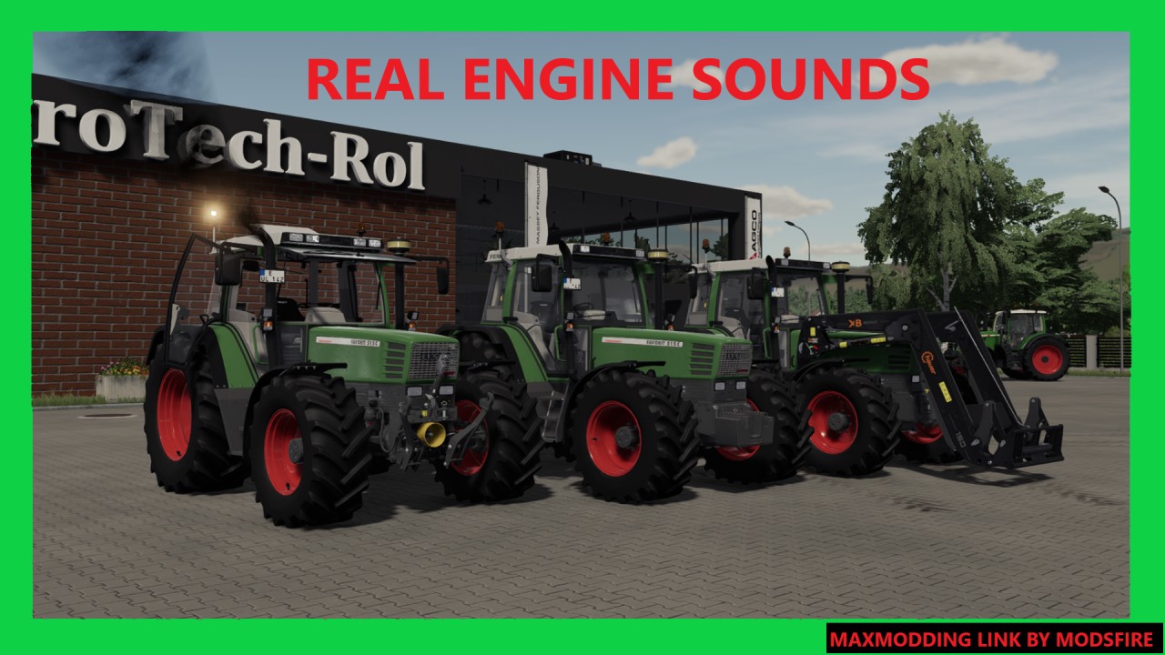 Fendt Favorit 500C Pack sonidos reales