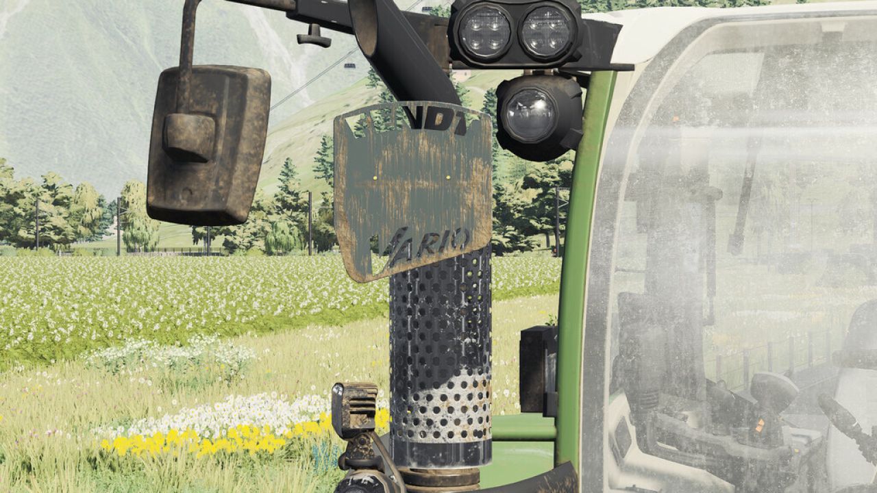 Suporte de placa de licença Fendt para Fendt Favorit/Vario