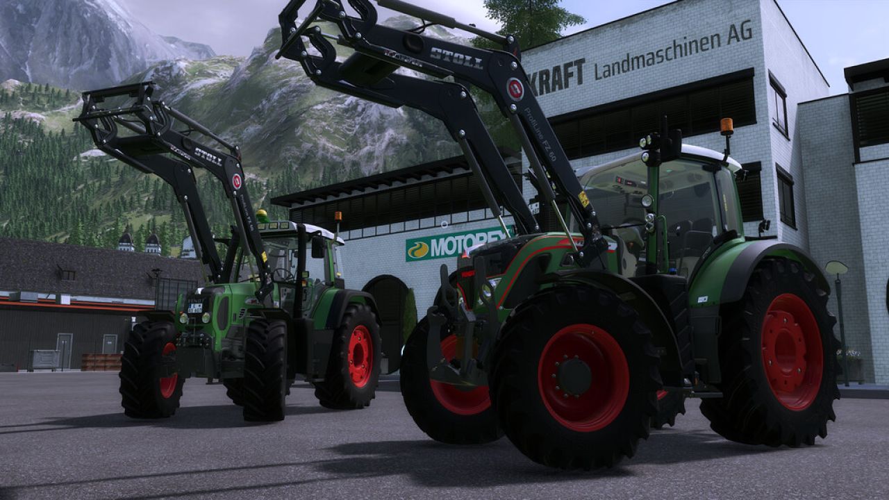 Fendt Stoll Konsole (Prefab)