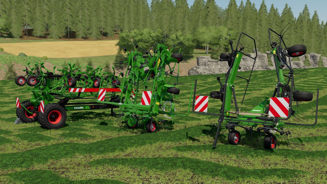 Fendt tedder pack