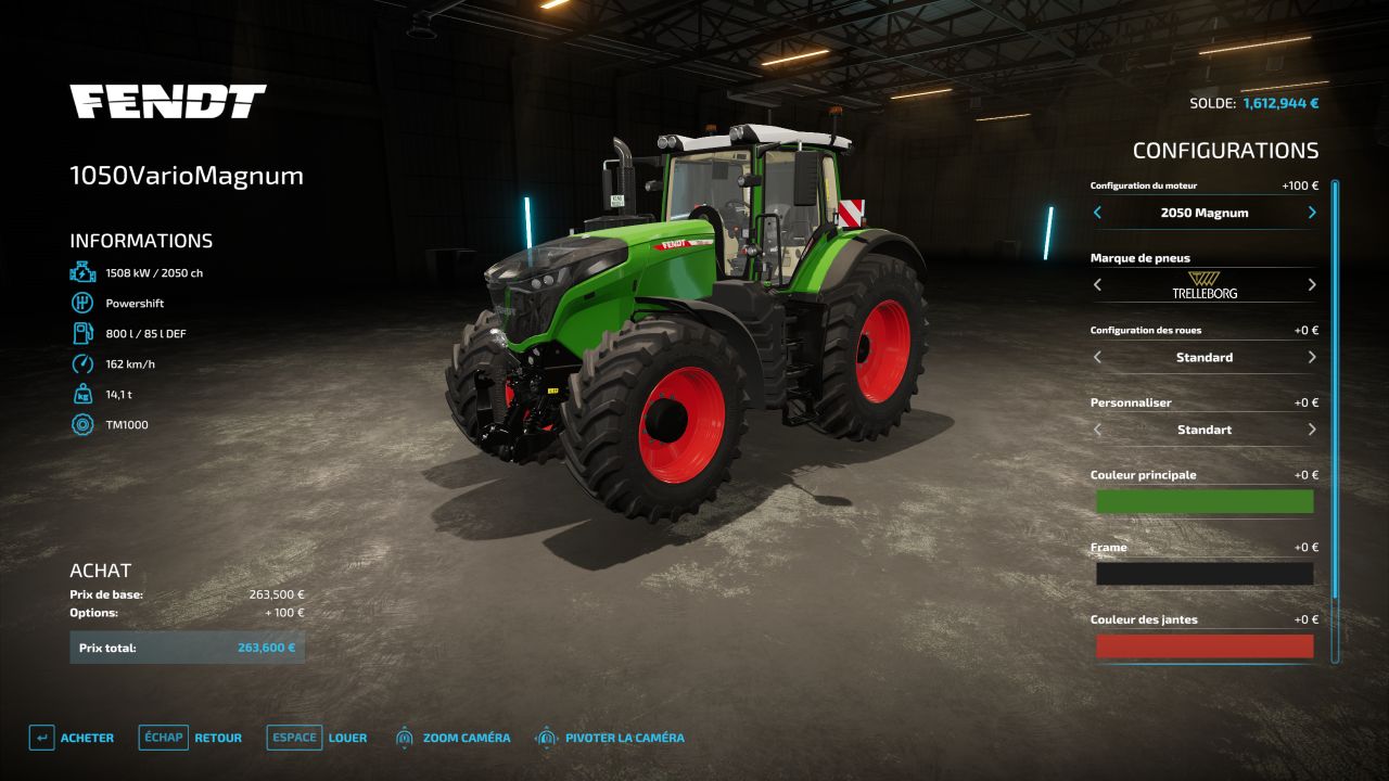 Fendt Vario 2050 Magnum SideQuest