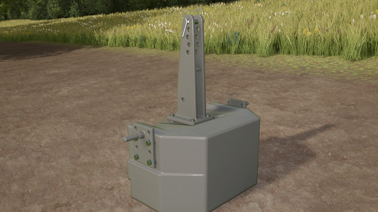 Peso Fendt 870 KG
