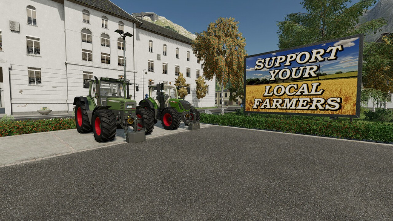 Fendt Вес 870 кг