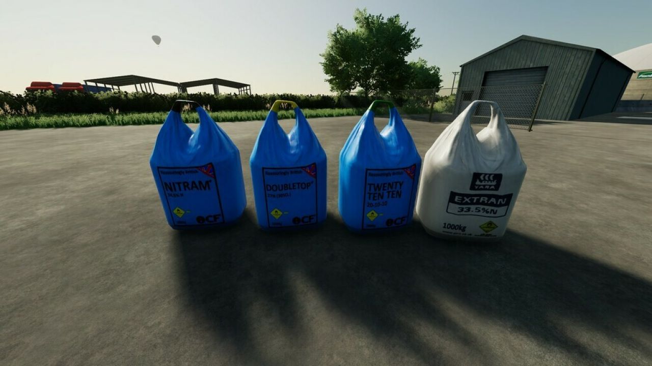 Große Düngemittel BigBags