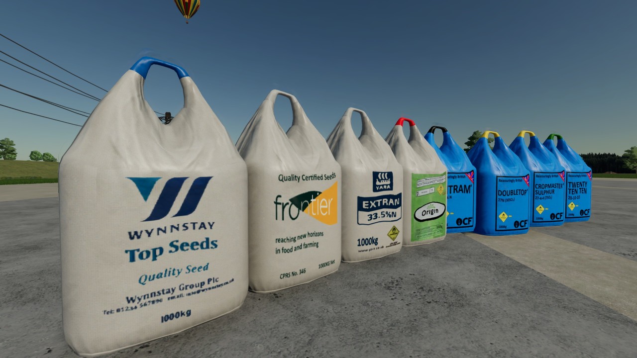 Worki BigBag na nawóz i nasiona
