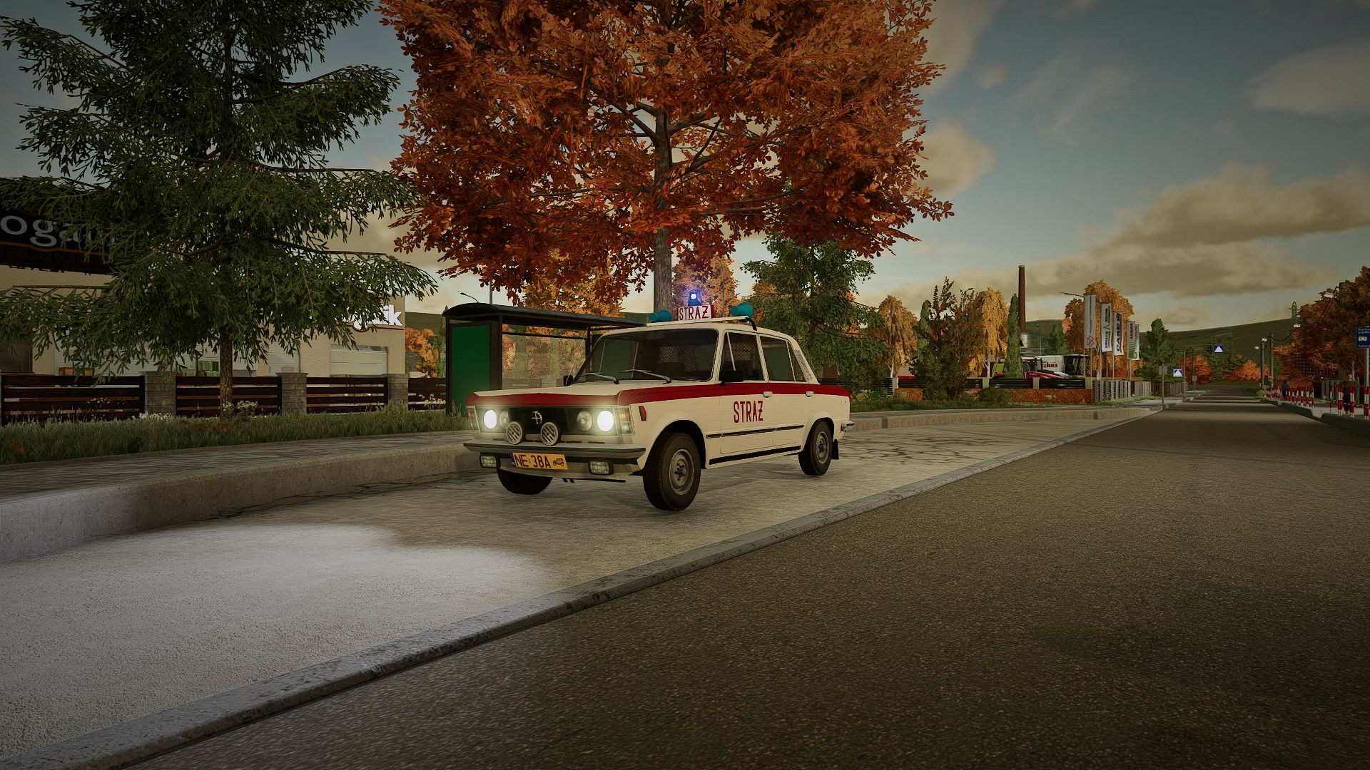 Fiat 125p SLOp FSO NE 38A - historic vehicle