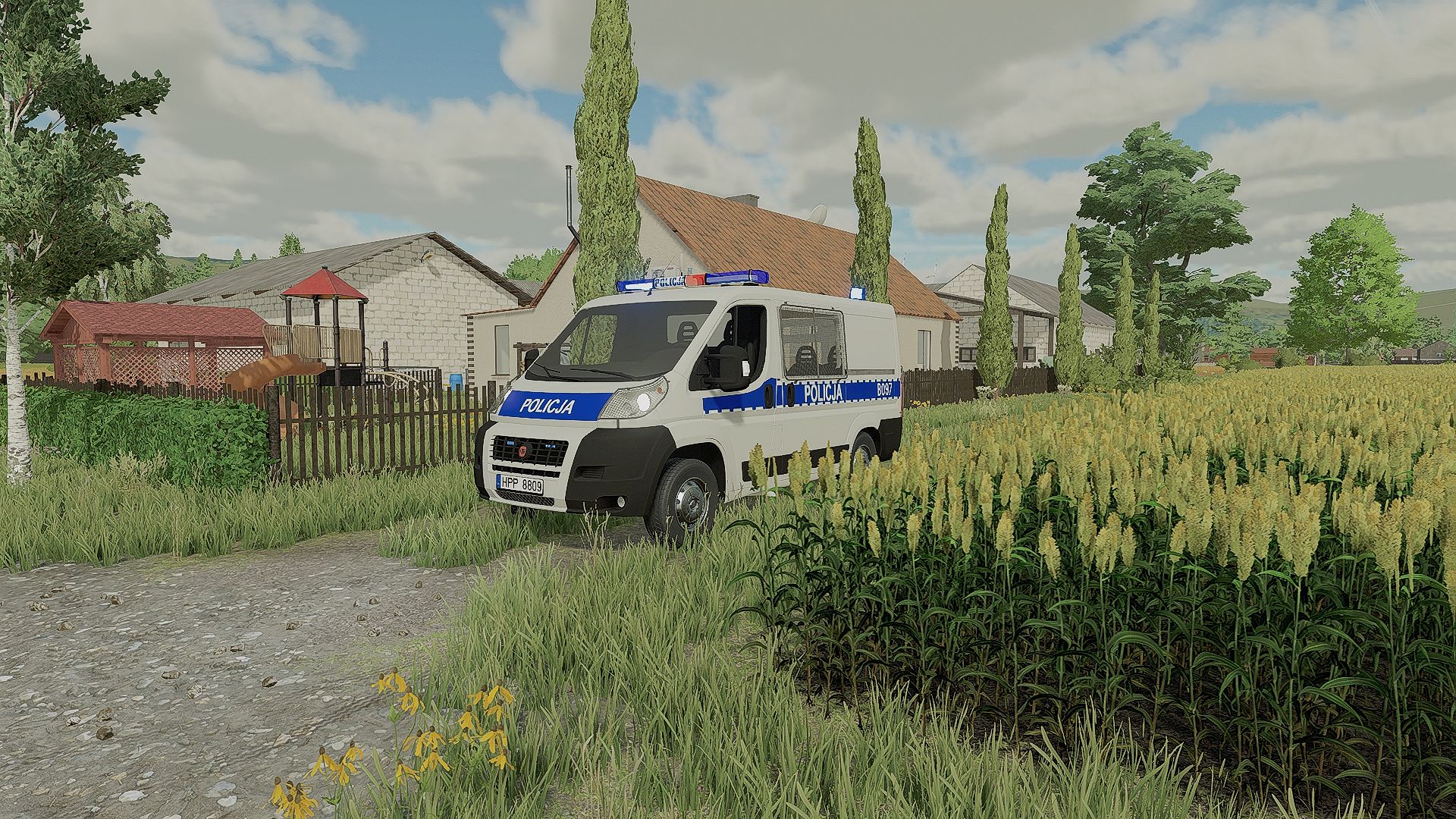 Fiat Ducato police car