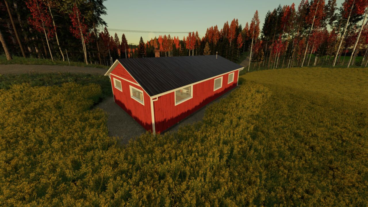 Финский фермерский дом