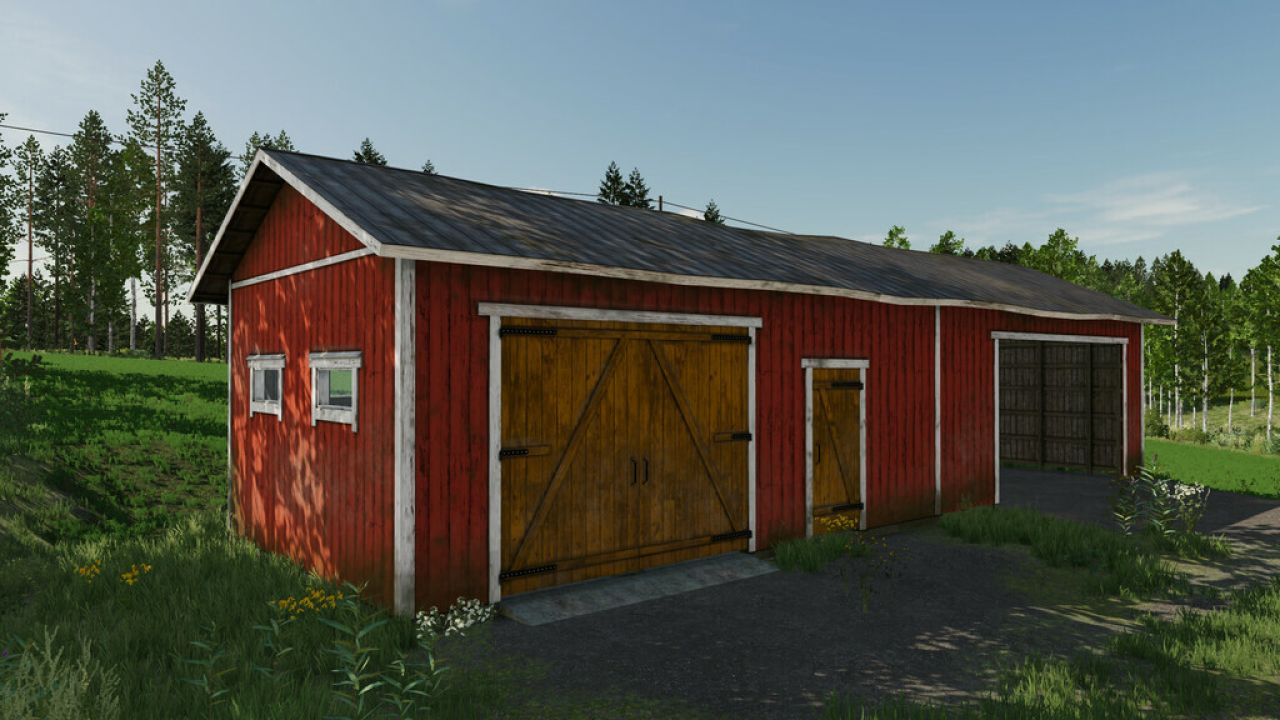 Finnish Machinery Sheds