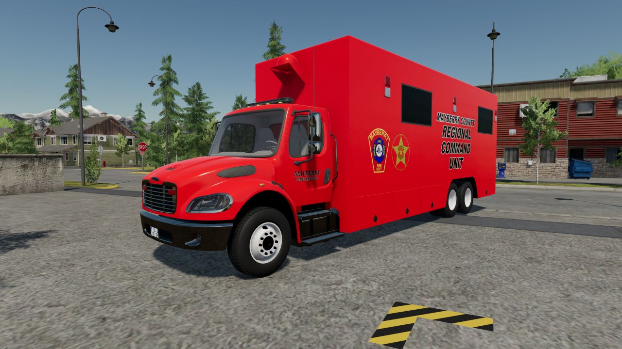 Feuerwehr-Kommandozentrale