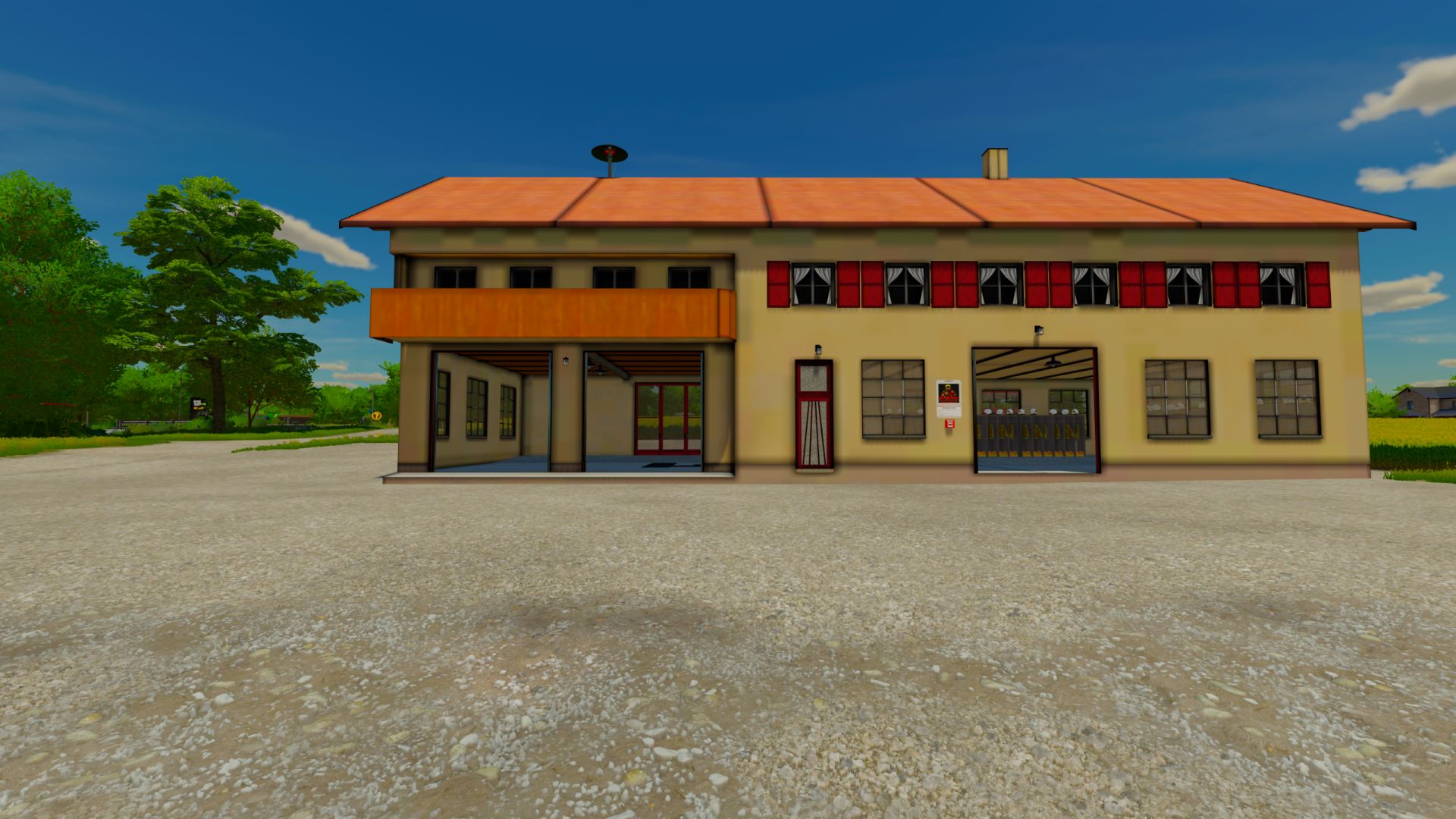 Brandweer uitrustingshuis