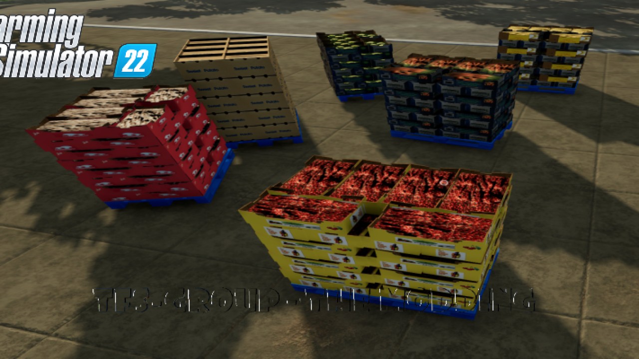 FIRST FRUIT AND VEGETABLE PALLETS