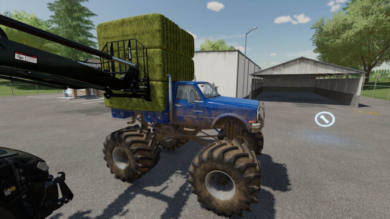Monster Truck À Plateau