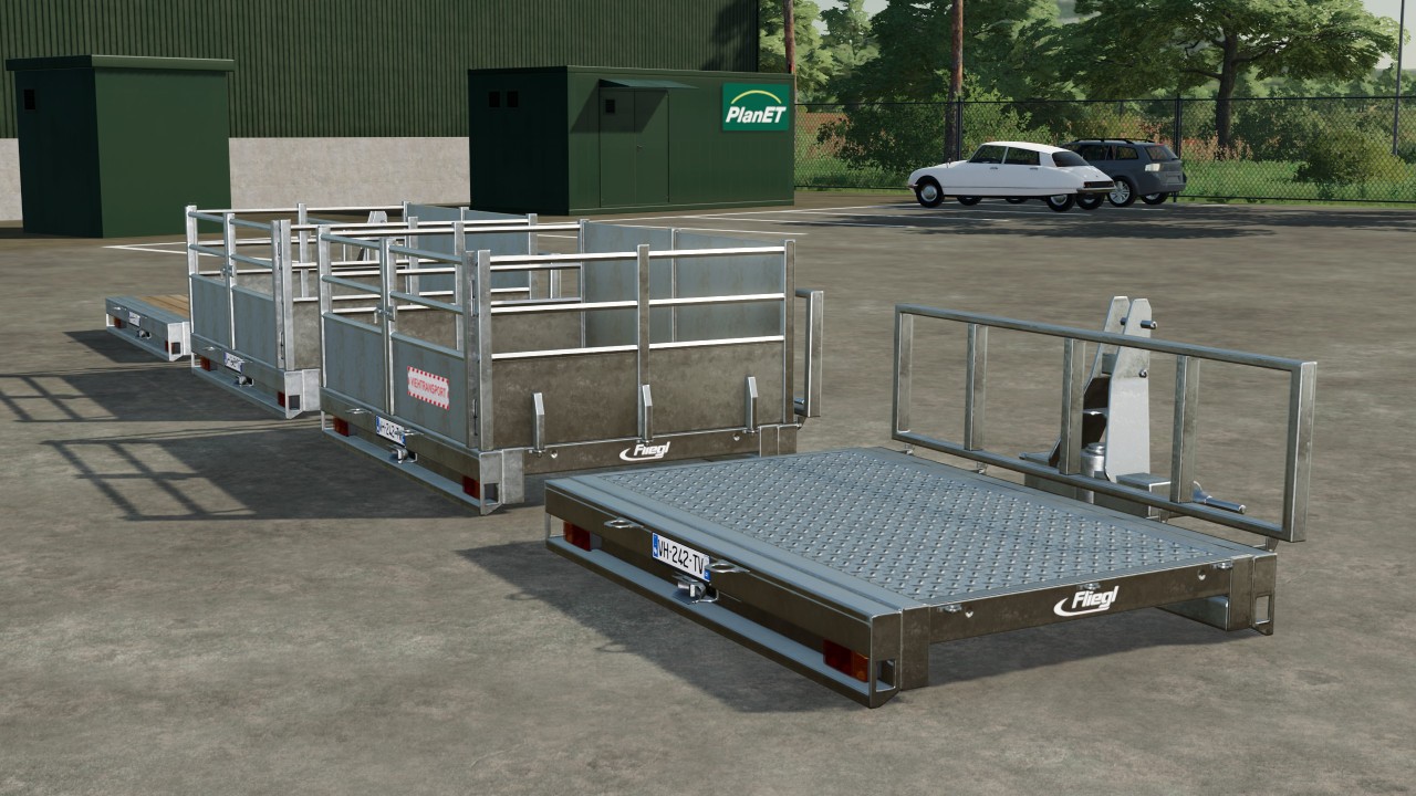 Fliegl Heck Plateforme 