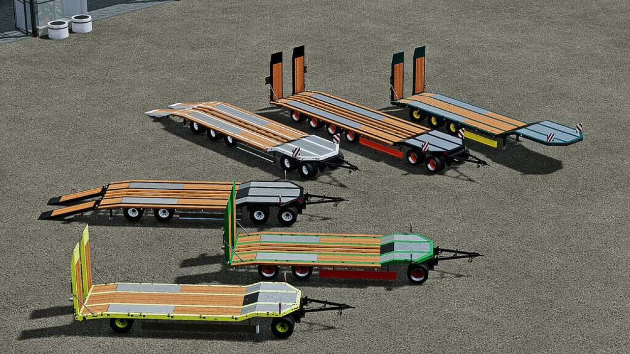 Fliegl Lowloader Trailers Pack