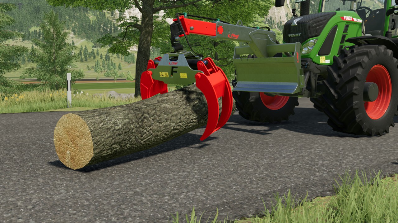 Fliegl wood clamp