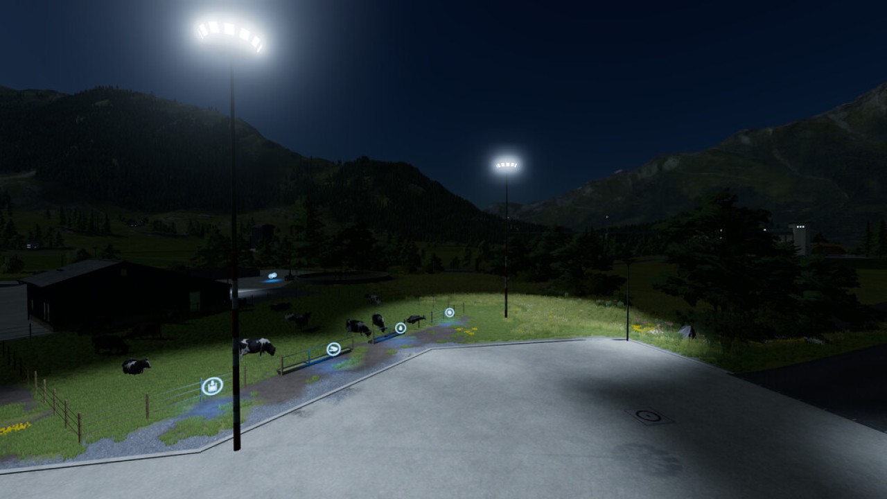 Floodlight Pole