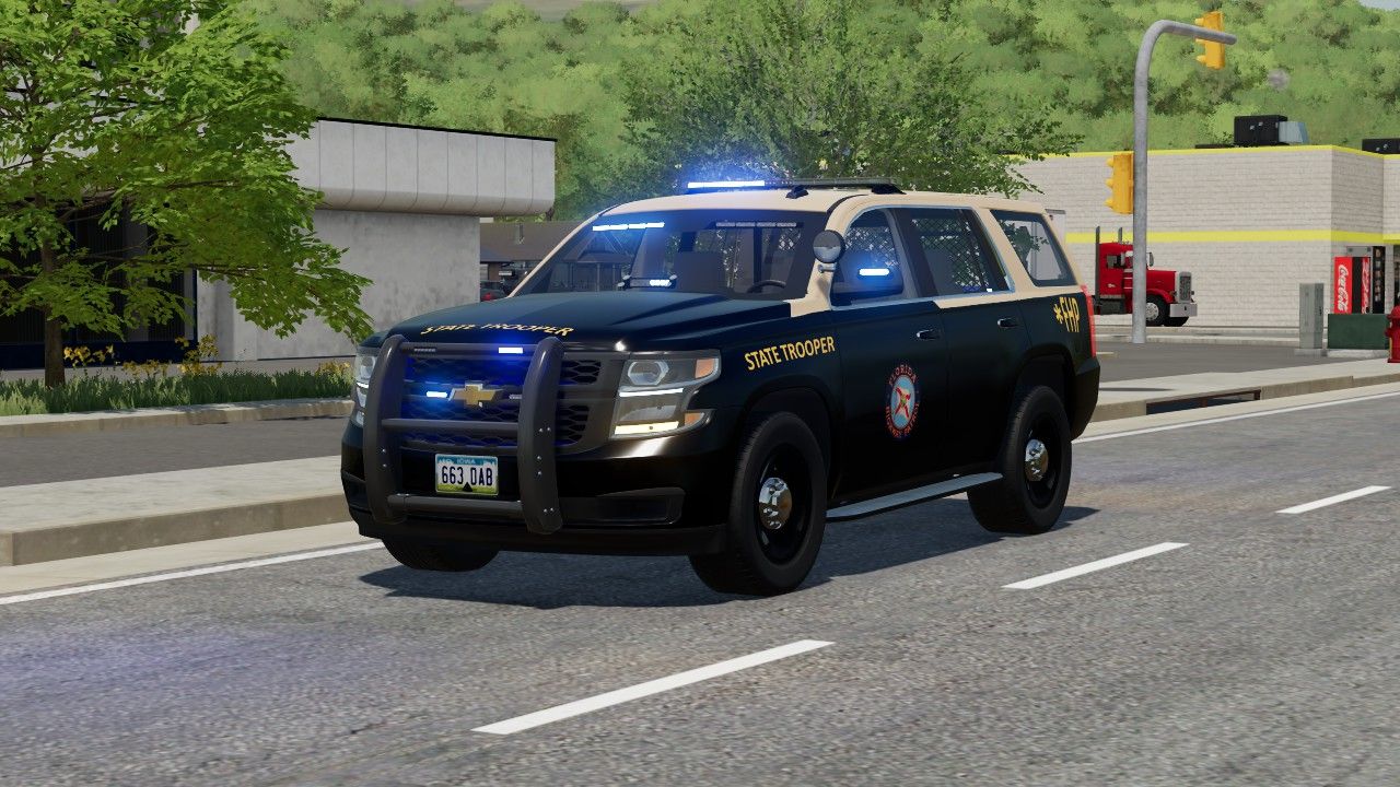Florida Highway Patrol Chevy Tahoe 2015 PPV