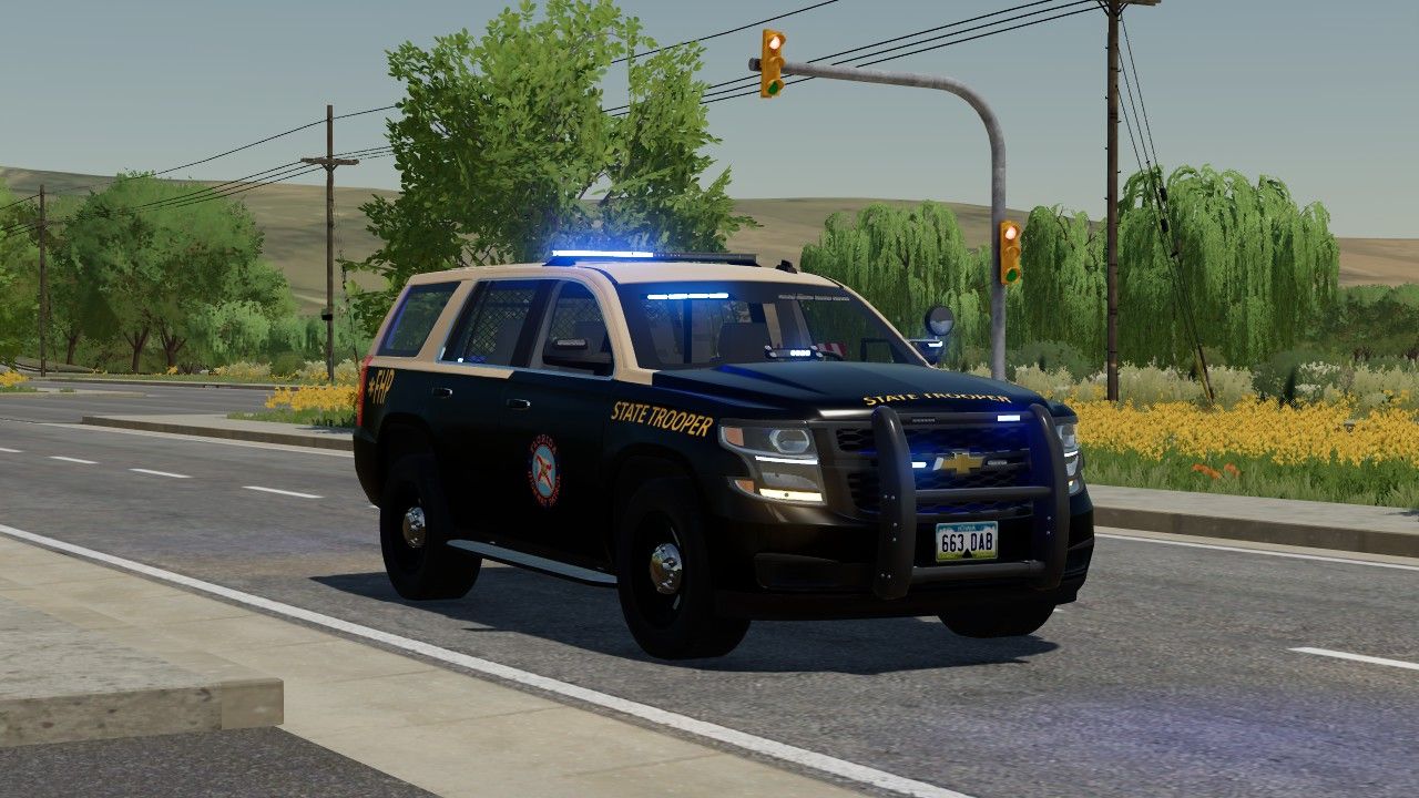 Florida Highway Patrol Chevy Tahoe 2015 PPV
