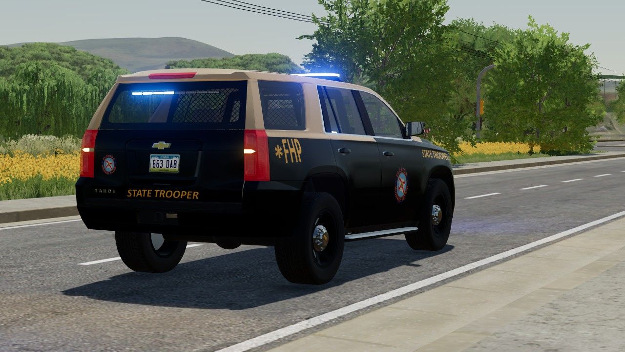 Florida Highway Patrol Chevy Tahoe 2015 PPV