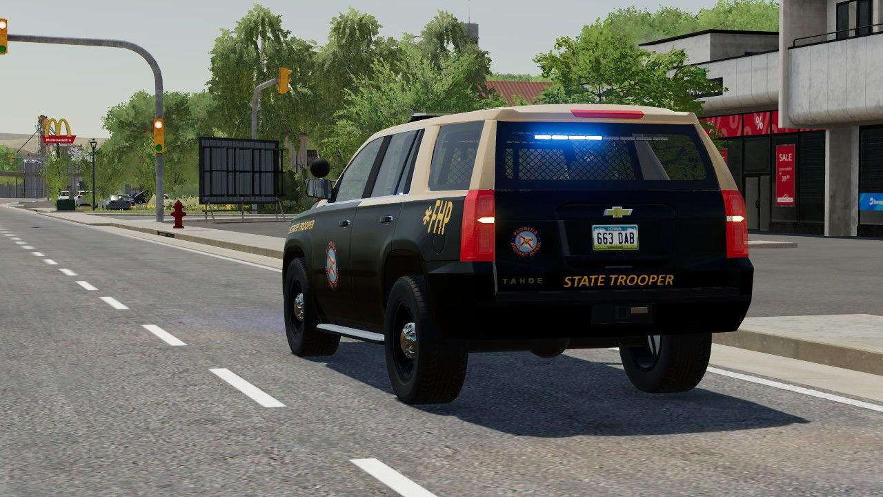 Florida Highway Patrol Chevy Tahoe 2015 PPV