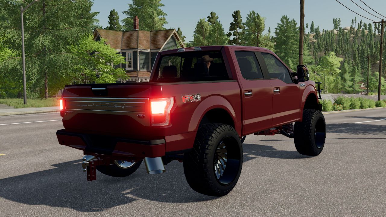 Ford F-150 2016-2018 lifted