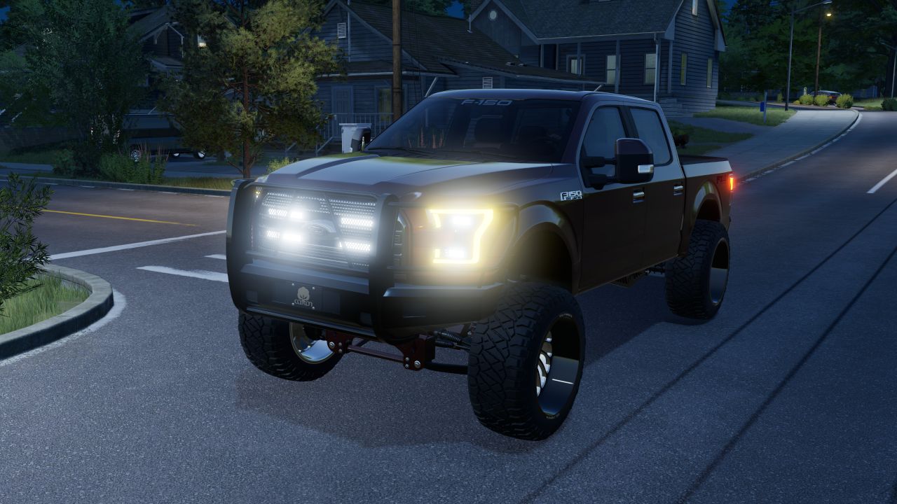 Ford F-150 2016-2018 lifted