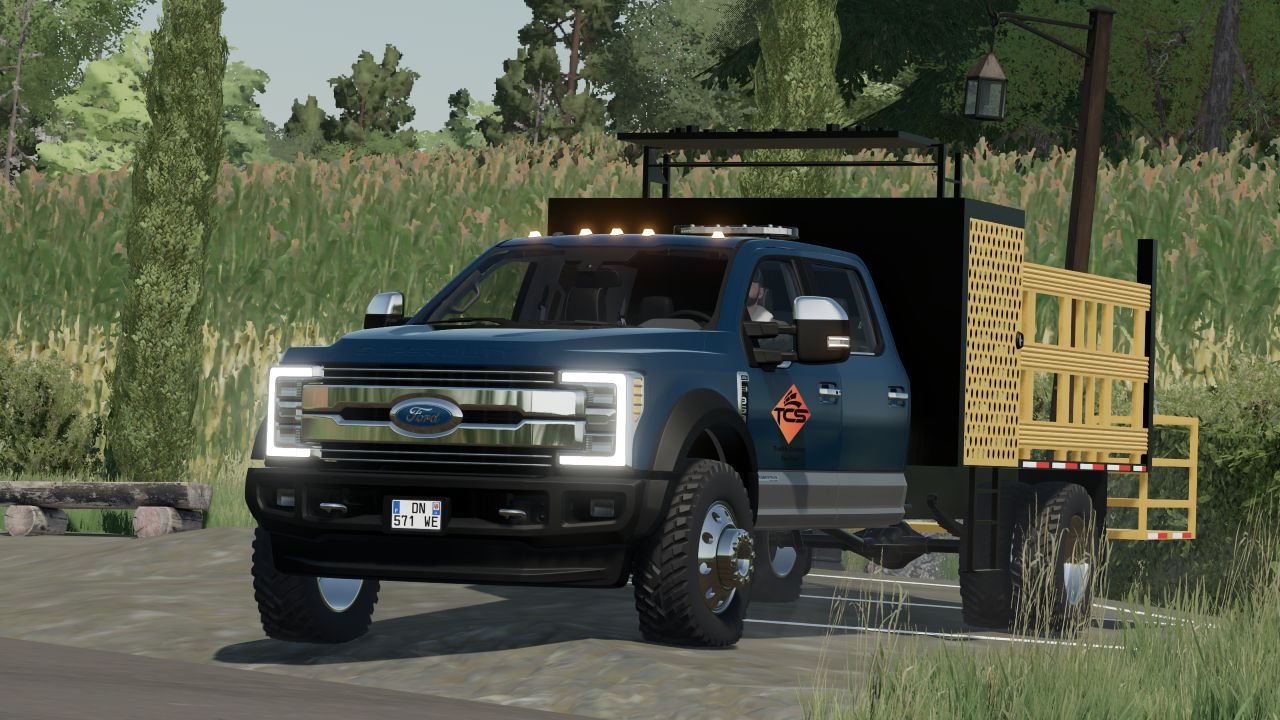 Ford F350 Verkehrskontrolle