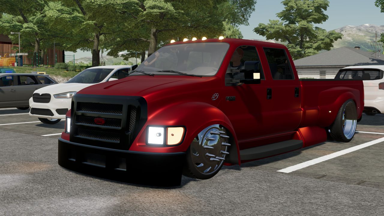 Ford F650 Slammed