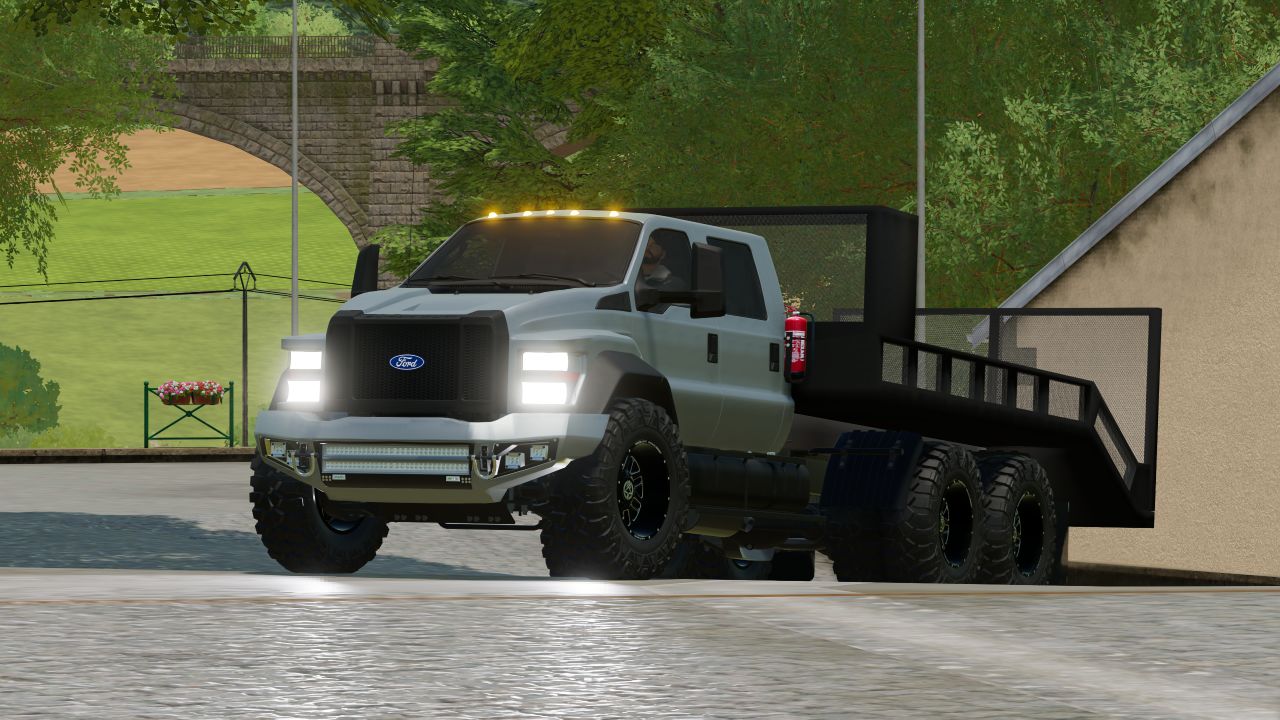 Ford F750 paysagiste