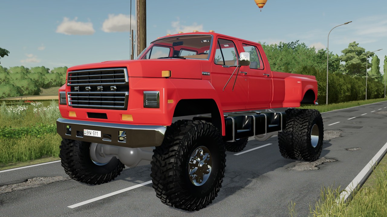 Ford F800 Crew Cab Dually