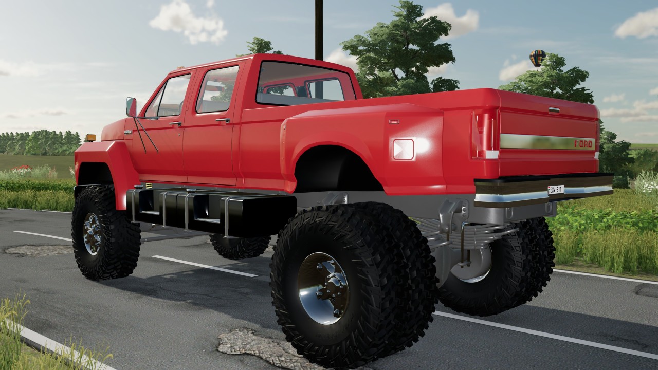 Ford F800 Crew Cab Dually