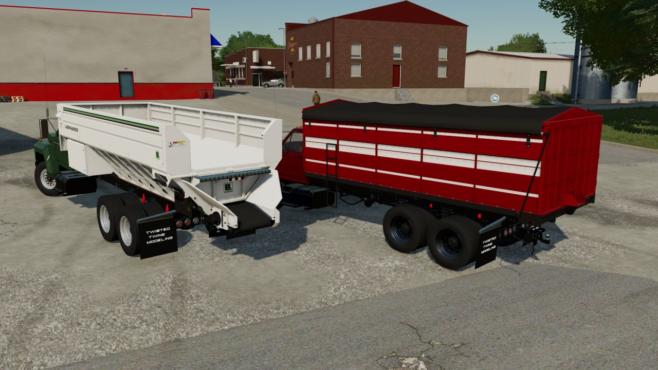 Ford F800 Flatbed Autoload/Grainbed