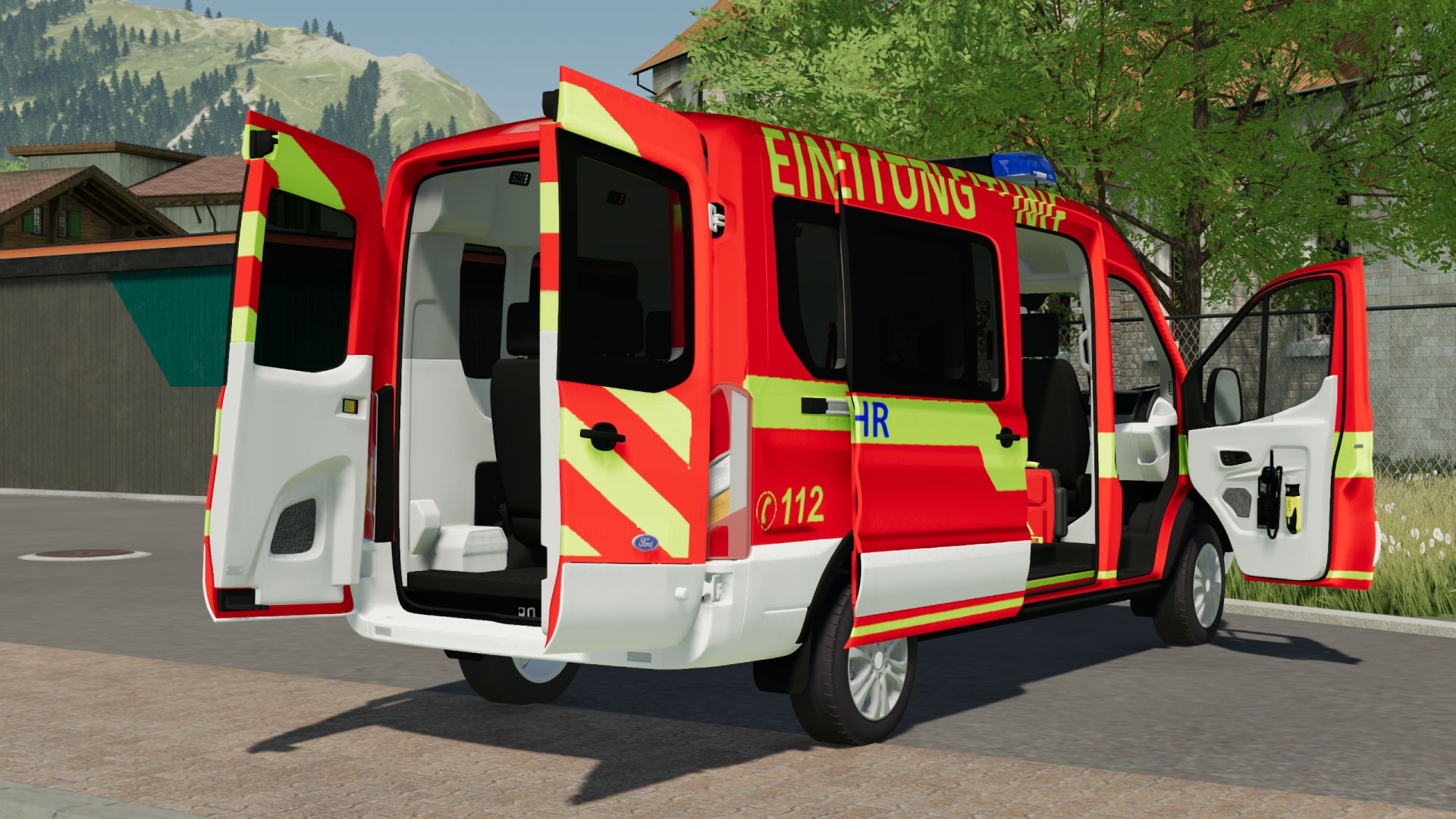 Ford Transit 2014 Pompiere