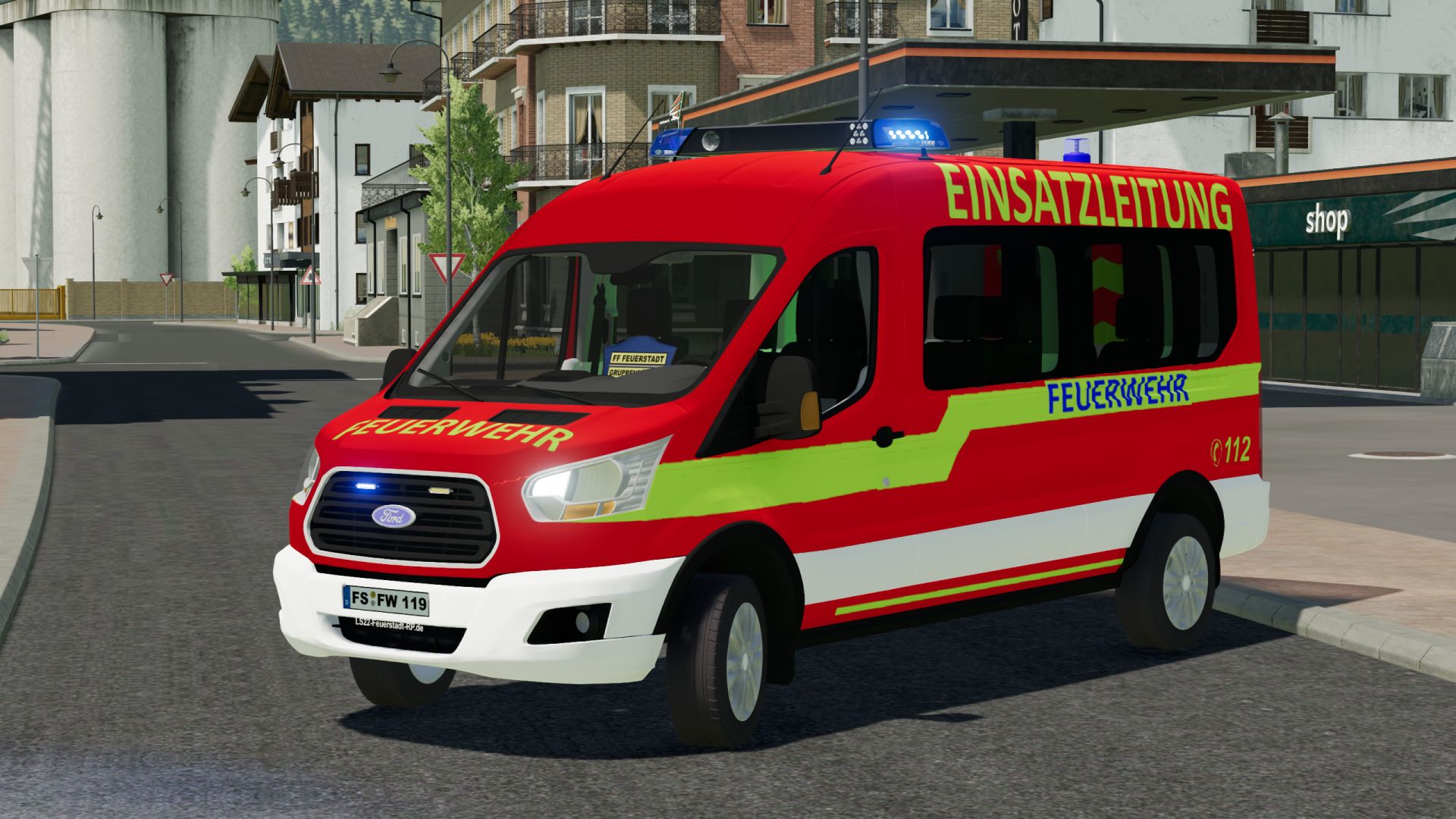 Ford Transit 2014 Pompiere